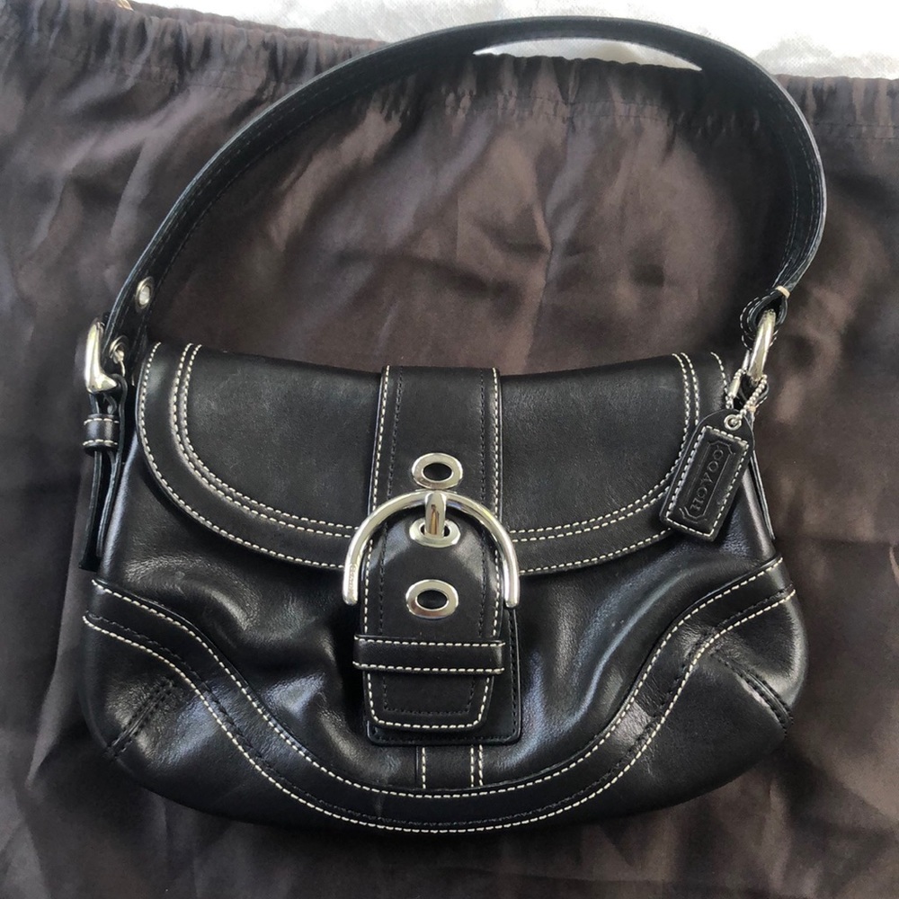 Small black Coach bag